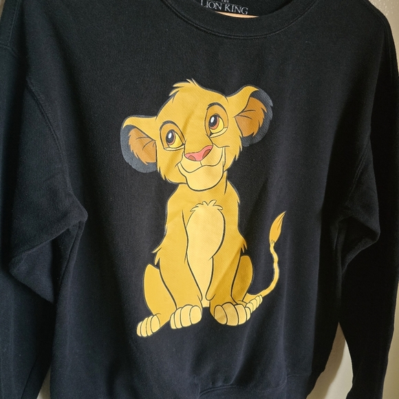 Disney Lion King Simba Sweater Juniors Size Small - Picture 3 of 6